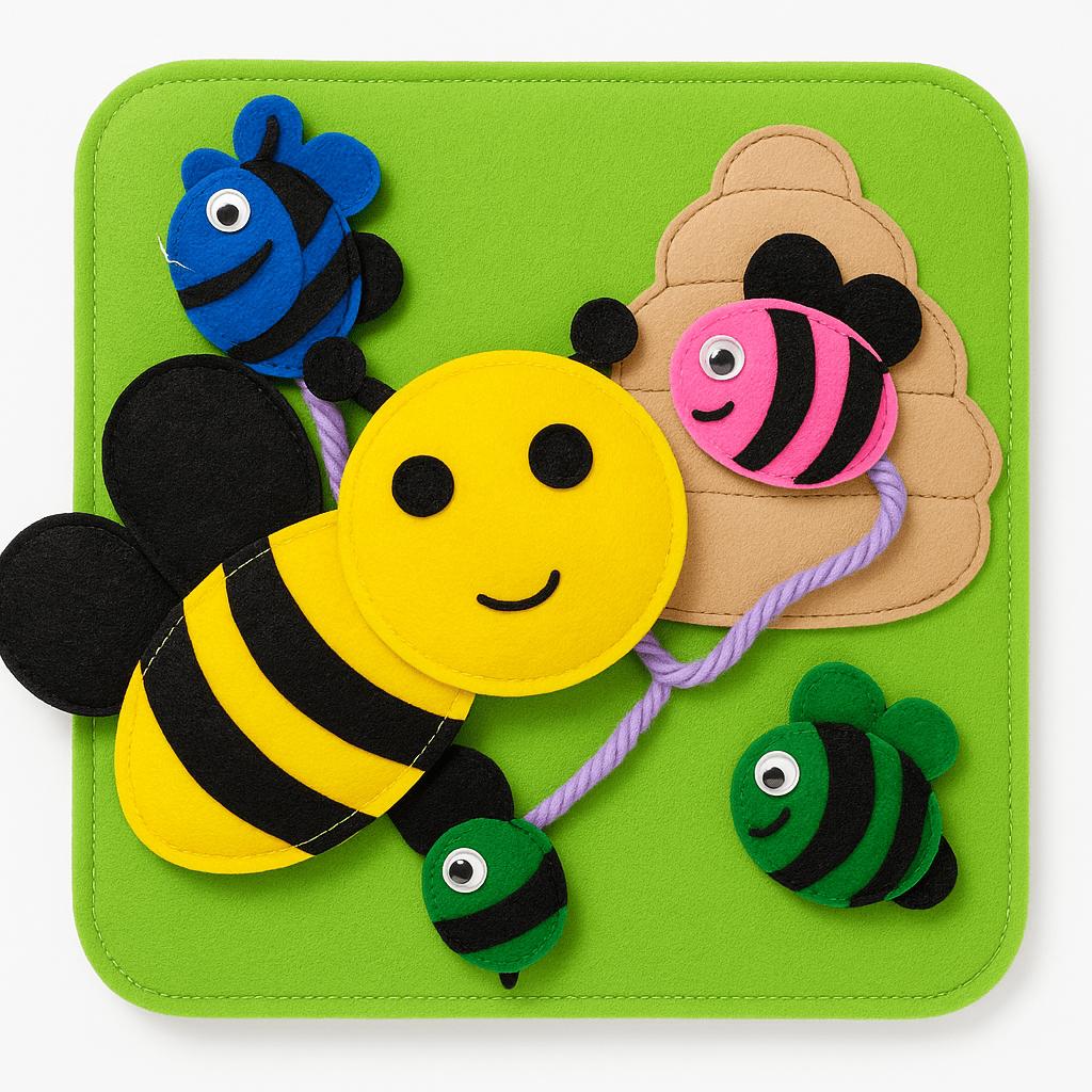 Animal Quiet Book (9 pages ) 8 inch *8 inch - yarnandyawn