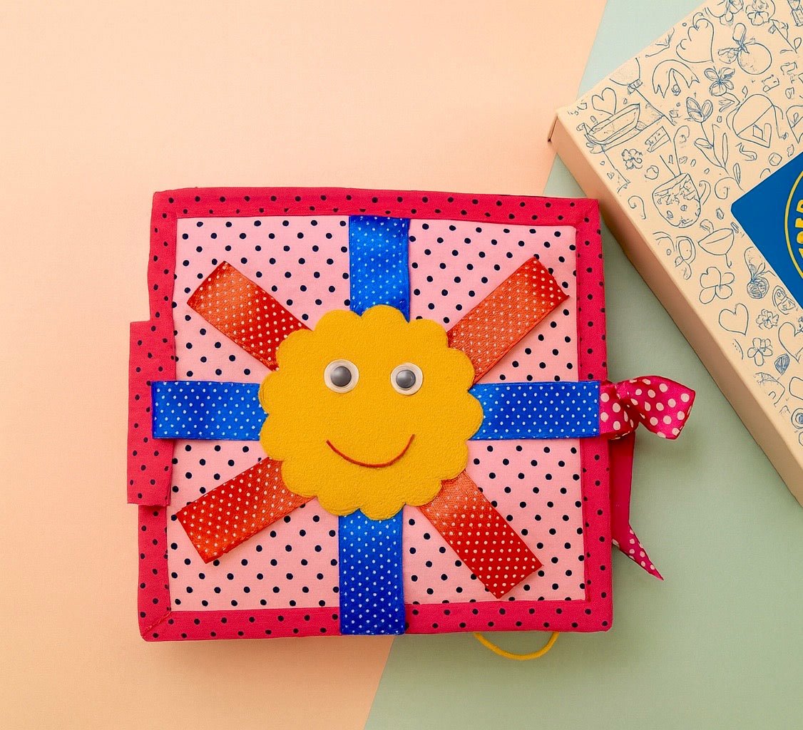 Color Number and Shapes Handcrafted Felt Quiet book ( 21 cm *21 cm) - yarnandyawn