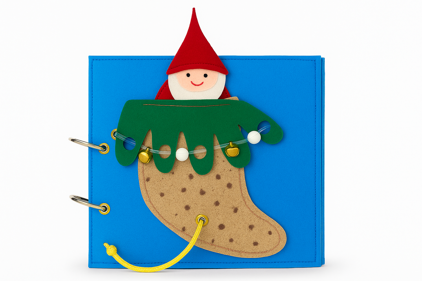 Christmas Quiet Book – A Mini sensory Quiet Activity book for Toddlers