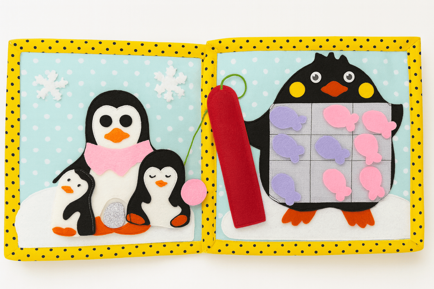 Holiday Sensory Quiet Book – Montessori Christmas Activities for Toddlers & Preschoolers - yarnandyawn