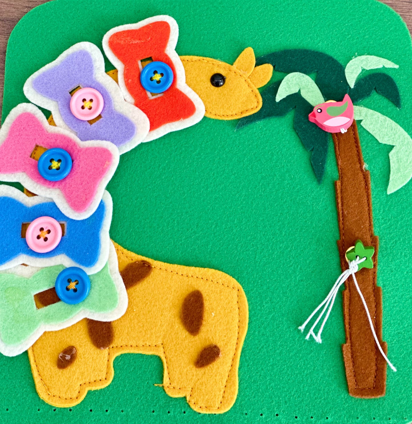 Animal Quiet Book (9 pages ) 8 inch *8 inch - yarnandyawn